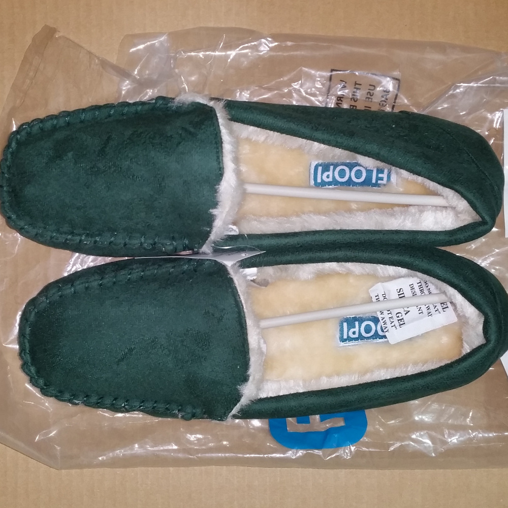 Floopi Womens  Indoor Outdoor Slippers Memory Foam